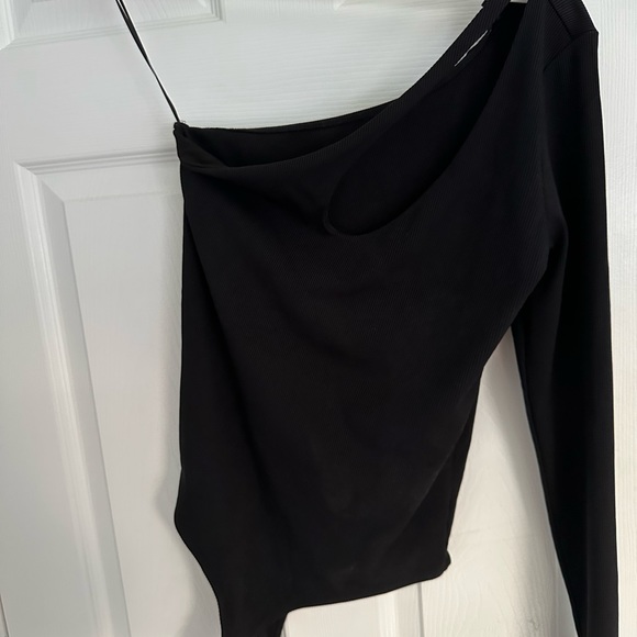 Dynamite Asymmetrical Bodysuit - Picture 2 of 3